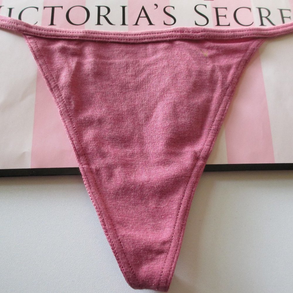VICTORIA'S SECRET Cotton V-String Thong Panty